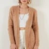 LELA Regular FitCardiganCaramel Donna Maglieria L6S21I03K-O11
