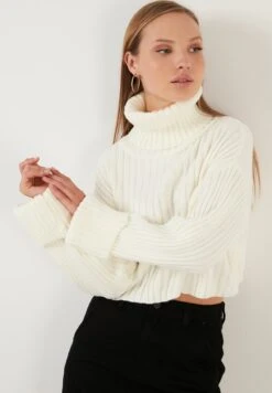 LELA Loose FitMaglioneEcru Donna Maglieria L6S21I04I-A11 -Lela 2e12ab23d2fe4ed89227971f6df2b91a