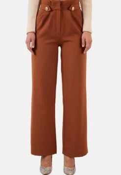 LELA Regular Fit - Pantaloni - Snuff