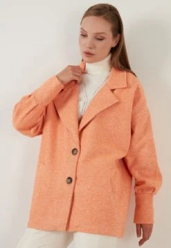 LELA Loose FitCappotto CortoOrange Donna Cappotti L6S21U01E-H11 -Lela 2fd35e2d4b9d49a7922bdab98d22a01c