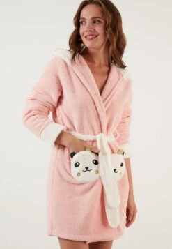 LELA Regular FitAccappatoioSalmon Donna Intimo Notte E Loungewear L6S81P00B-H11 -Lela 32243434132b4b8594241f86506597b2