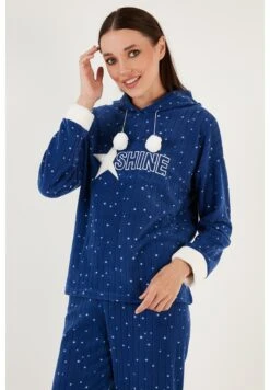 LELA Regular FitPigiamaDark Blue Donna Intimo Notte E Loungewear L6S81P013-K11 -Lela 323fc18752f74e1c80cf18b392196060