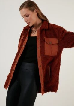 LELA Loose Fit - Giacca In Pile - Snuff Colored -Lela 32ed3a04a423483ca79bccc5f30dbaf0