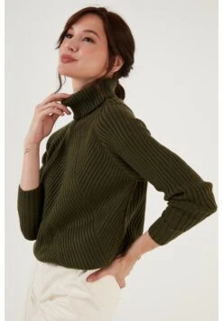 LELA Regular Fit - Maglione - Khaki 12 LELA Regular Fit - Maglione - Khaki -Lela 3350338d7e0c4737a6172556fa42640b