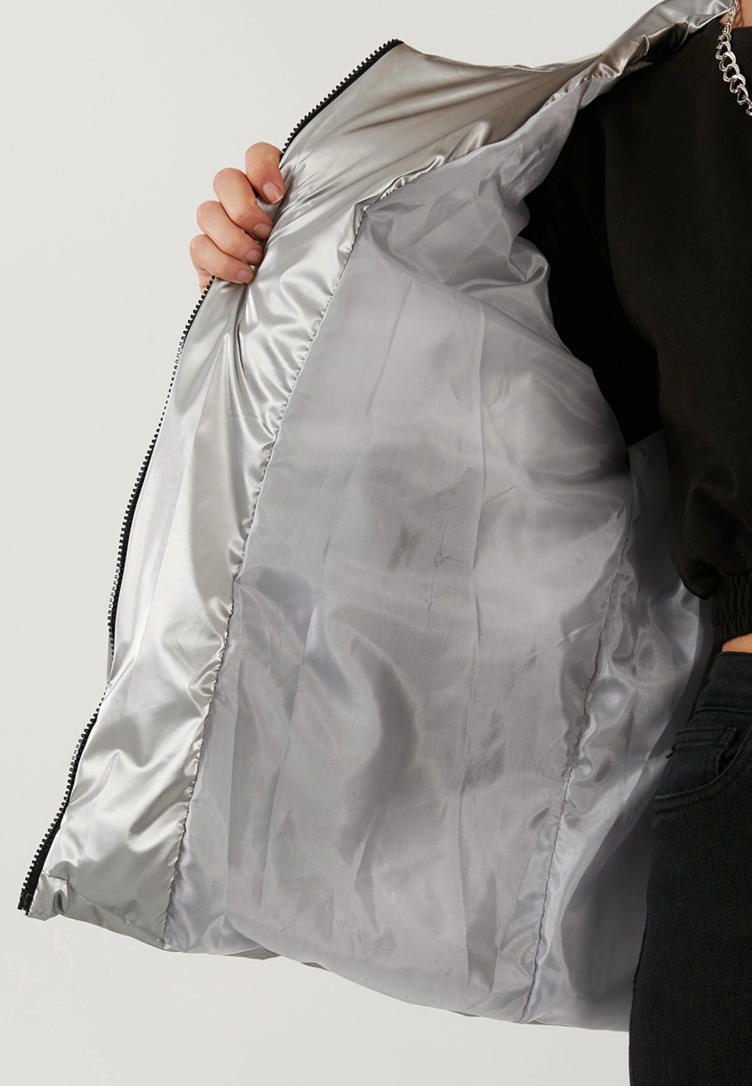 LELA Giacca InvernaleGrey Donna Giacche E Blazer L6S21U01O-C11 3 LELA Giacca InvernaleGrey Donna Giacche E Blazer L6S21U01O-C11 - immagine 3