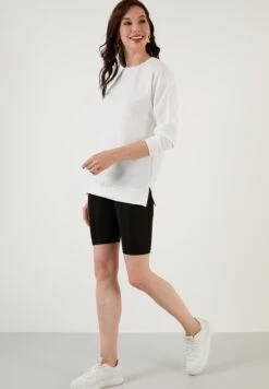 LELA Regular Fit - Felpa - Ecru -Lela 36c5548c61e34105810b8ee653aaba48