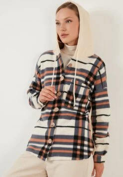 LELA Loose Fit - Cappotto Corto - Orange -Lela 397a524303524523ae005c3e3b766ec7