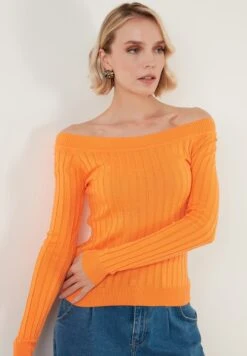 LELA Regular FitMaglioneOrange Donna Maglieria L6S21I037-H11 -Lela 39fca68165134f69be298d70c4665b1e