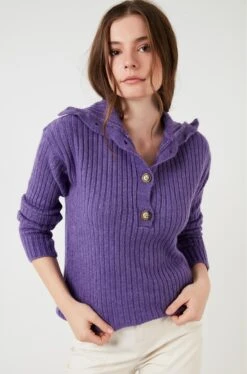 LELA MaglionePurple Donna Maglieria L6S21I022-I11 -Lela 3adf686d15644fdb9d3d69caa5497f9c