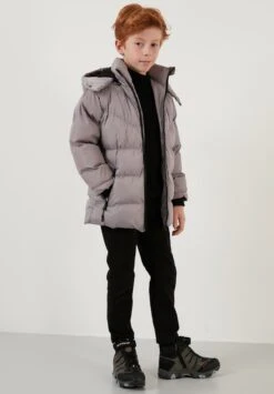 LELA Cappotto InvernaleLight Grey Bambini Abbigliamento Outwear L6S24L00O-C11 -Lela 3b45c175399d46009f95eb6a45762ee6