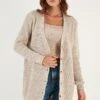 LELA Regular FitCardiganStone Colored Donna Maglieria L6S21I00T-B11