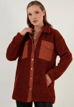 LELA Loose Fit - Giacca In Pile - Snuff Colored -Lela 3ce3af90970c4502869063db6da32797