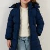 LELA Regular FitCappotto InvernaleSaxe Blue Bambini Abbigliamento Outwear L6S23L00B-K11