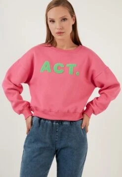 LELA FelpaFuchsia Donna Felpe L6S21J01D-J11