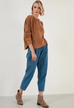 LELA MaglioneCaramel Donna Maglieria L6S21I03A-O11 11 LELA MaglioneCaramel Donna Maglieria L6S21I03A-O11 -Lela 4217f110835f466f9b64c857bf464180