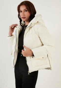 LELA Regular FitGiacca InvernaleEcru Donna Giacche E Blazer L6S21U010-A11 -Lela 423d5ab6184348c4959dc8d464f13209