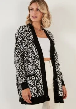 LELA CardiganBlack Donna Maglieria L6S21I03E-Q11 9 LELA CardiganBlack Donna Maglieria L6S21I03E-Q11 -Lela 4291bb44b16b42bba3d746ffa2a775f9