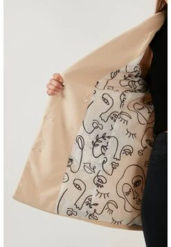 LELA Cappotto Corto - Stone -Lela 42e928bdd2c34c11bb8d78f893f0821c