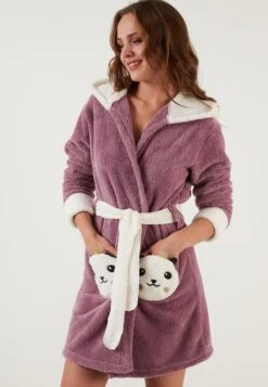 LELA Regular FitAccappatoioLilac Donna Intimo Notte E Loungewear L6S81P00B-I11