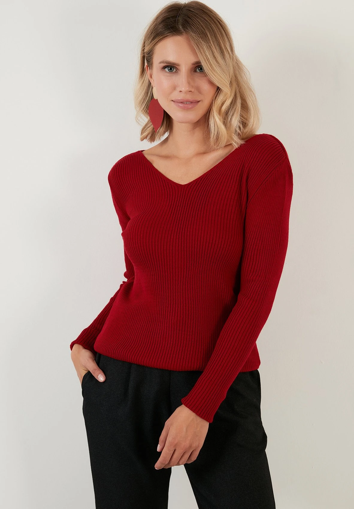 LELA MaglioneRed Donna Maglieria L6S21I035-G11 1 LELA MaglioneRed Donna Maglieria L6S21I035-G11