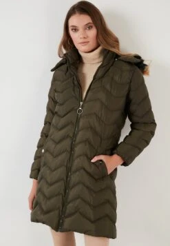 LELA Regular FitCappotto InvernaleLight Khaki Donna Cappotti L6S21U00K-N11