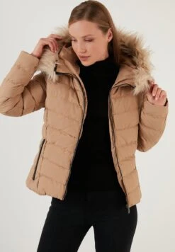 LELA Inflatable Giacca InvernaleLight Brown Donna Giacche E Blazer L6S21U00C-O11 -Lela 4449c4f2a0974377bc46b2fc70e6c44a
