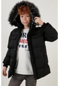 LELA Cappotto InvernaleBlack Bambini Abbigliamento Outwear L6S24L009-Q11 -Lela 44ecd28decaa468cac6a0c518e9b04ff