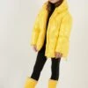 LELA Regular FitCappotto InvernaleYellow Bambini Abbigliamento Outwear L6S23L00K-E11