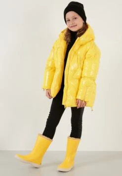 LELA Regular FitCappotto InvernaleYellow Bambini Abbigliamento Outwear L6S23L00K-E11