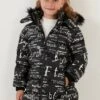 LELA Regular FitCappotto InvernaleBlack Bambini Abbigliamento Outwear L6S23L00F-Q11