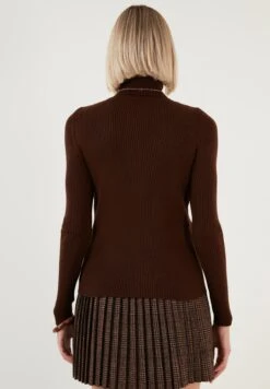 LELA Regular FitMaglioneBrown Donna Maglieria L6S21I039-O11 -Lela 46c73738477e4cbfb2f90a85c5d2f0fa