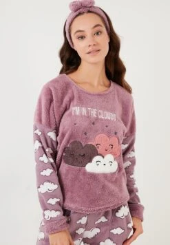 LELA Regular FitPigiamaLilac Donna Intimo Notte E Loungewear L6S81P003-I11 -Lela 494d841331074bf18748a3903ca41588