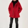 LELA Regular FitCappotto InvernaleRed Bambini Abbigliamento Outwear L6S24L00R-G11