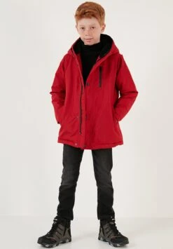 LELA Regular FitCappotto InvernaleRed Bambini Abbigliamento Outwear L6S24L00R-G11