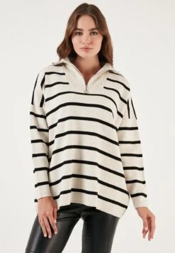 LELA MaglioneLight Stone/Black Donna Maglieria L6S21I05C-C11 10 LELA MaglioneLight Stone/Black Donna Maglieria L6S21I05C-C11 -Lela 4b528411fa8e498687b030de70575439