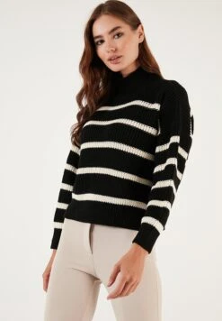 LELA MaglioneBlack Cream Donna Maglieria L6S21I05J-Q11 -Lela 4bcd234132294005abf7034e815f09f8