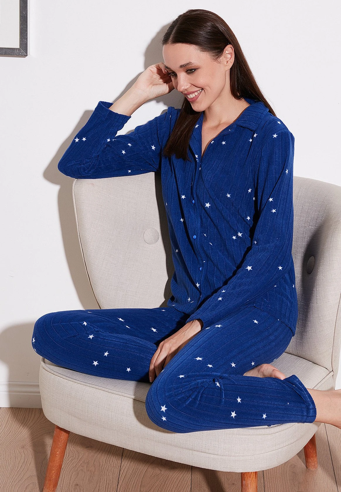 LELA Regular Fit - Pigiama - Dark Blue 4 LELA Regular Fit - Pigiama - Dark Blue - immagine 4