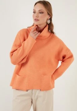 LELA MaglioneSalmon Donna Maglieria L6S21I054-H11 -Lela 4f1d42de947747418fd530cc5b87fcf8