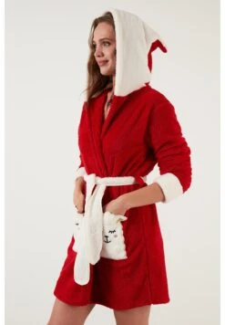 LELA Regular FitAccappatoioRed Donna Intimo Notte E Loungewear L6S81S000-G11 -Lela 4fad98fa3d9c40e59a8a9e062d07723c