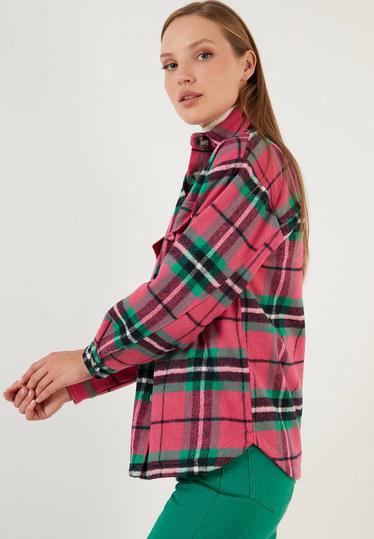 LELA Giacca Da Mezza StagioneFuchsia Donna Giacche E Blazer L6S21G00S-J11 4 LELA Giacca Da Mezza StagioneFuchsia Donna Giacche E Blazer L6S21G00S-J11 - immagine 4