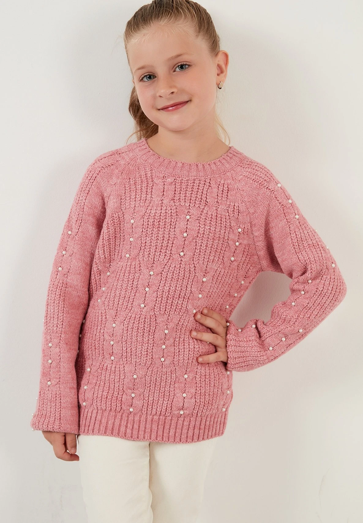 LELA Regular Fit - Maglione - Rose 2 LELA Regular Fit - Maglione - Rose - immagine 2