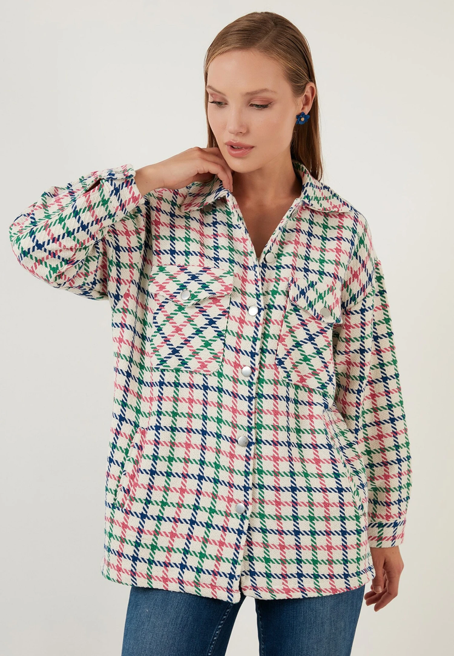 LELA Regular FitGiacca Da Mezza StagioneEcru Donna Giacche E Blazer L6S21G00L-K11 5 LELA Regular FitGiacca Da Mezza StagioneEcru Donna Giacche E Blazer L6S21G00L-K11 - immagine 5