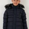 LELA Regular FitGiacca InvernaleNavy Blue Bambini Abbigliamento Outwear L6S24L00C-K11