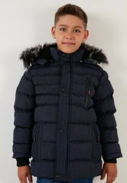 LELA Regular FitGiacca InvernaleNavy Blue Bambini Abbigliamento Outwear L6S24L00C-K11
