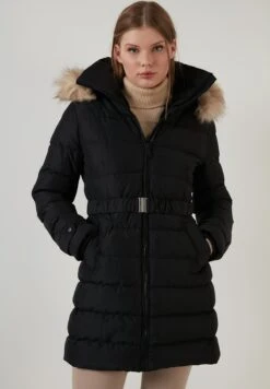 LELA Regular FitCappotto InvernaleBlack Donna Cappotti L6S21U004-Q11