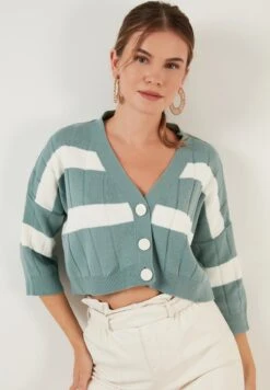 LELA Regular Fit - Cardigan - Light Green