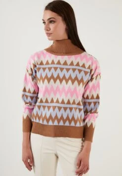 LELA Regular FitMaglioneCaramel Donna Maglieria L6S21I03B-O11 -Lela 53b415f23ee0472da7ab4031091a7943