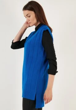 LELA Regular FitT-Shirt BasicRoyal Blue Donna T-shirt E Top L6S21I05F-K11 -Lela 552c958424ec4360b303a1c2473b9d5f