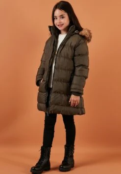 LELA Regular FitCappotto InvernaleKhaki Bambini Abbigliamento Outwear L6S23L00M-N11 -Lela 5641aa2e5d4b4f8393e43b8b487a1e68