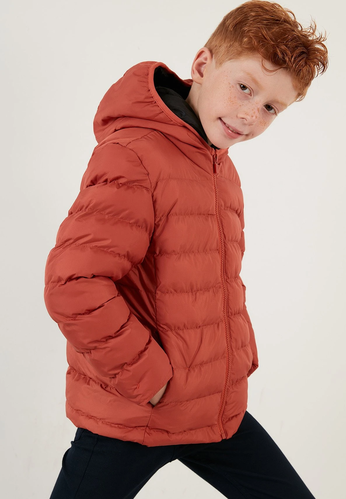 LELA Regular FitGiacca InvernaleBrick Red Bambini Abbigliamento Outwear L6S24L00N-G11 7 LELA Regular FitGiacca InvernaleBrick Red Bambini Abbigliamento Outwear L6S24L00N-G11 - immagine 7